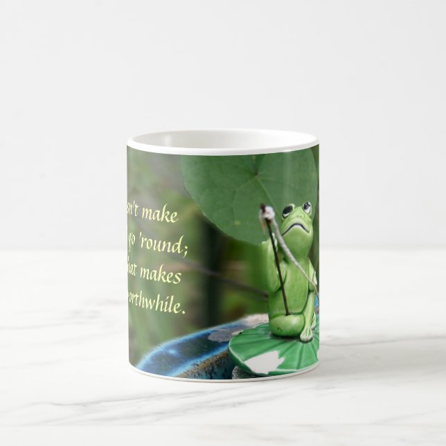 Kluge Frosch-Tasse Kaffeetasse (Mittel)