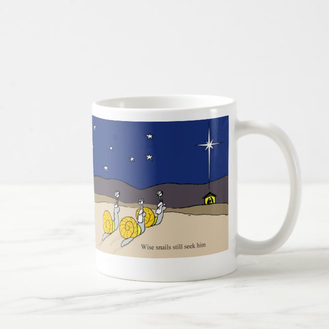 Kluge Schnecken Kaffeetasse (Rechts)