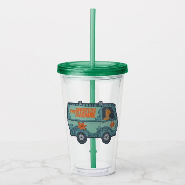 Kluge Scooby-Doo-Antriebsmaschine Acryltrinkbecher (Vorderseite)