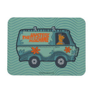 Kluge Scooby-Doo-Antriebsmaschine Magnet