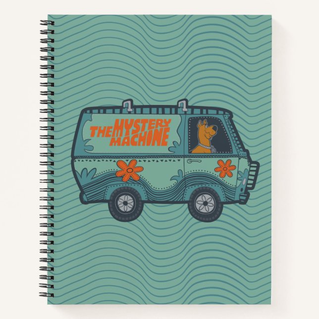 Kluge Scooby-Doo-Antriebsmaschine Notizbuch (Vorderseite)