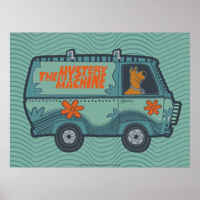 Kluge Scooby-Doo-Antriebsmaschine Poster (Vorne)