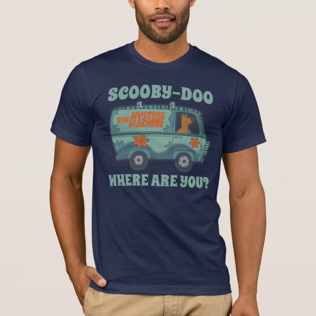 Kluge Scooby-Doo-Antriebsmaschine T-Shirt (Vorderseite)