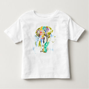 Kluger Elefant Kleinkind T-shirt