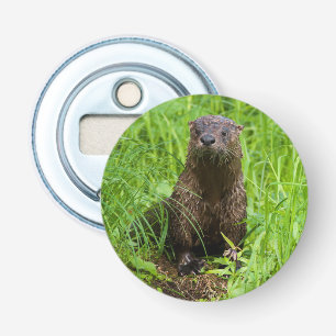 Kluger Fluss-Otter Flaschenöffner