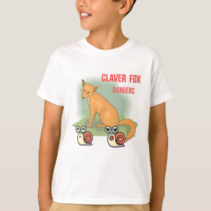 KLUGER FUCHS GEFAHREN T-Shirt