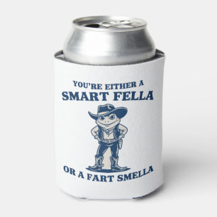Kluger Kerl oder Furz Smella Retro-Frosch-Meme Lus Dosenkühler