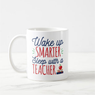 Klüger schlafen mit einem Lehrer geweckt Kaffeetasse