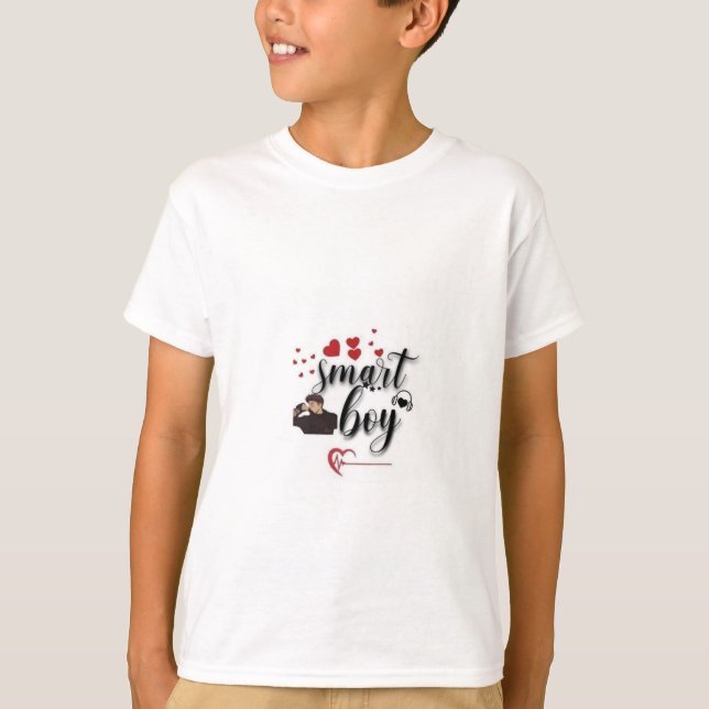 Kluger T - Shirt begabt deinen Sohn (Vorderseite)
