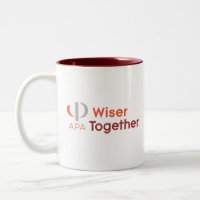 Klügere gemeinsam APA-Tasse