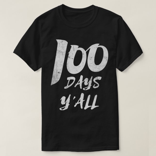 Klügere Kinder Kindergarten zurück zur Schule 100. T-Shirt (Design vorne)