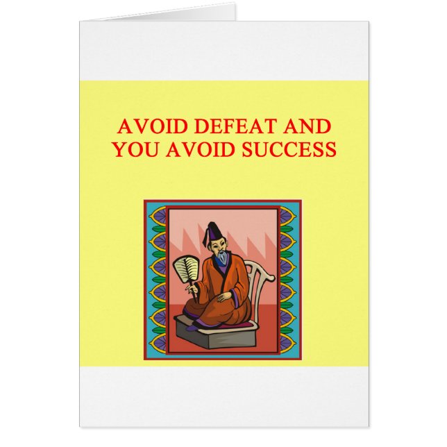 kluges chinesisches Sprichwort (Vorne)