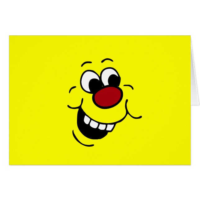 Kluges Gesicht Grumpey (Vorderseite (Horizontal))