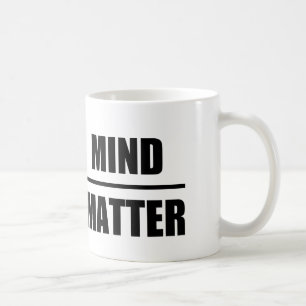 Kluges Zitat: Verstand über Angelegenheit Kaffeetasse