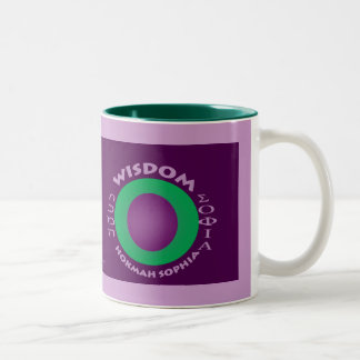 Klugheits-Tasse Zweifarbige Tasse
