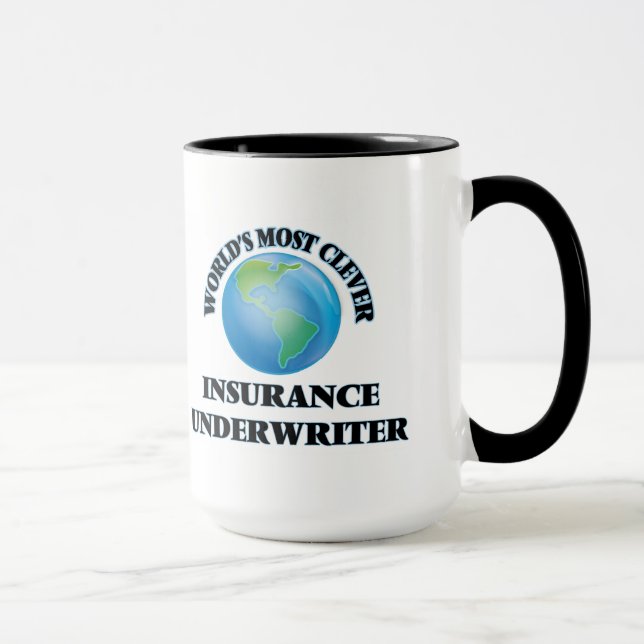 Klügster Versicherer der Welt Tasse (Rechts)