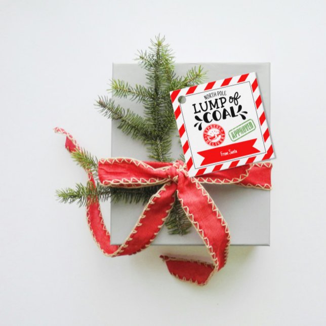 Klumpen Coal lustig funky Weihnachtsgeheimnis Sant Geschenkanhänger (Von Creator hochgeladen)