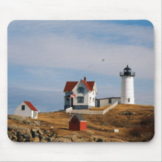 Klumpen-helles Leuchtturm-Kap Neddick Maine Mousepad