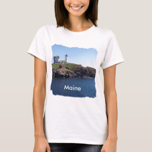 Klumpen Leuchtturm-Maine T-Shirt