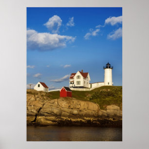 Klumpen-Leuchtturm Poster