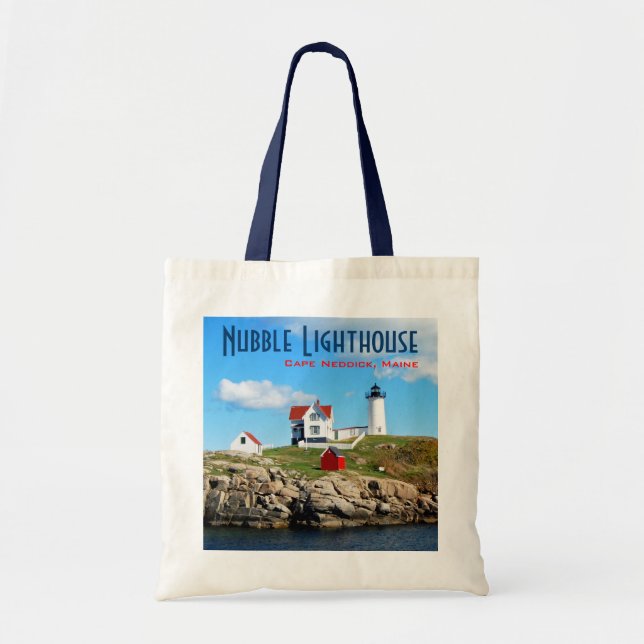 Klumpen-Leuchtturm-Tasche Tragetasche (Vorne)