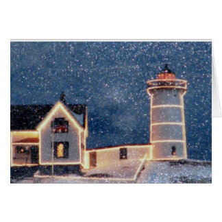 Klumpen-Leuchtturm-Winter