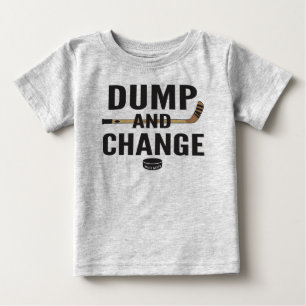 Klumpen und Hockey Baby wechseln T-shirt
