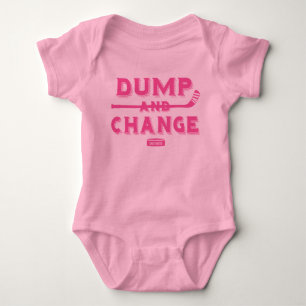 Klumpen und wechseln Hockey Baby Girl Pink Strampler