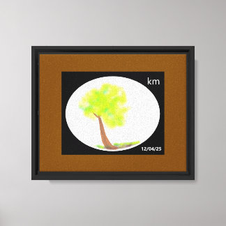 km Baum Malerei Leinwand