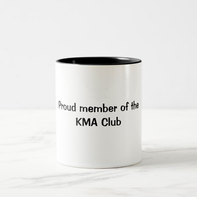 KMA Verein-Tasse Zweifarbige Tasse (Mittel)