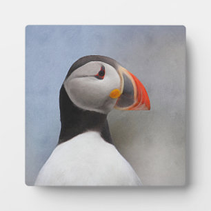 KMCphoto Pinselstrich Puffin Fotoplatte
