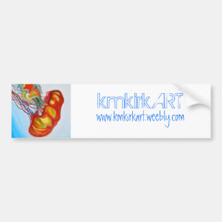 kmkirkART "Quallen I" Autoaufkleber