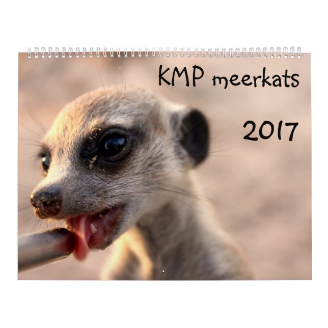 KMP Meerkats - calendrier 2017 (Protection)