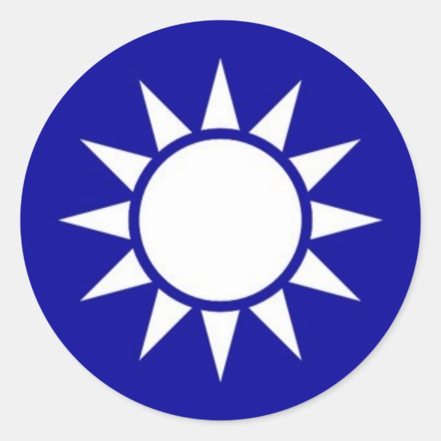 Kmtsymbol Runder Aufkleber (Vorderseite)