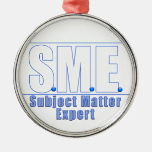 KMU-LOGO1 WEISS/BLAU ORNAMENT AUS METALL