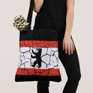 Knackige Flagge Berlins Tasche