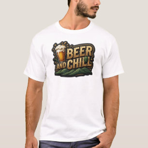 Knackiges BIER UND CHILL Tee