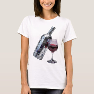 Knackiges Silber ABSTRACT ART Design T-Shirt
