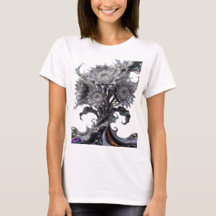 Knackiges Silber ABSTRACT ART Design v2 T-Shirt