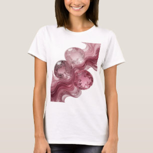 Knackiges Silber GLÄSERNE KUGELN Moderne Gestaltun T-Shirt