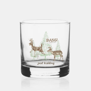 Knall! Ich mach nur Schluss! Spaß Whiskyglas