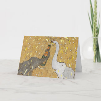 Knallen des Korkens Karte