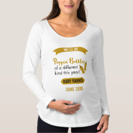Knallende Flaschen-guten Rutsch ins Neue T-Shirt