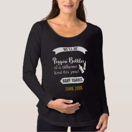 Knallende Flaschen-guten Rutsch ins Neue T-Shirt