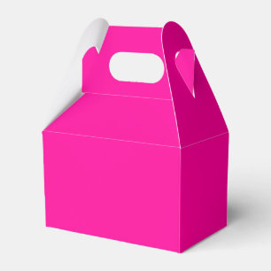 Knallrosa Geschenkschachtel