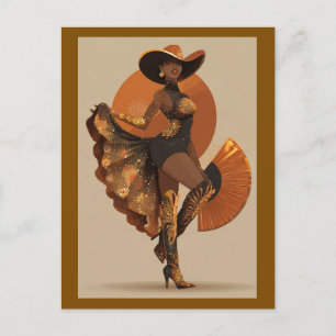 KNALLT DIESE FANS BROWN #1 POSTKARTE