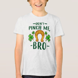 Kneif Mich Nicht, Bro St. Patrick's Day Design-611 Tri-Blend Shirt