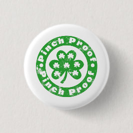 Kneif Schutz St. Patrick's Day Button