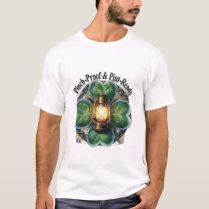 Kneifester Laternenkleeblatt-T-Shirt „Kneifester T-Shirt