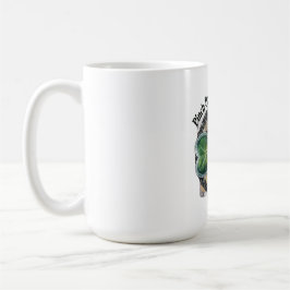 Kneifgeschütztes Laternenkleeblatt-T-Shirt | „Knei Kaffeetasse
